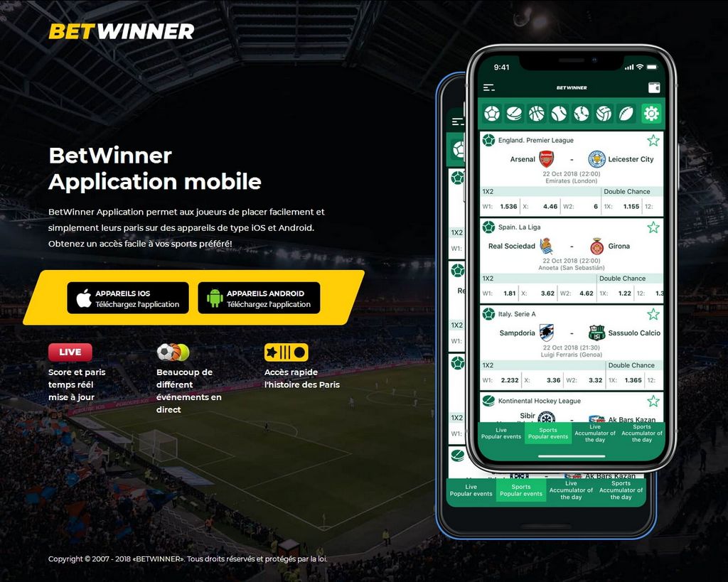BetWinner bookmaker in Africa